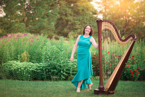 Harpist Heather Cornelius